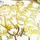 Love Wedding Proposal Acrylic Cake Insertion