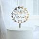Love Wedding Proposal Acrylic Cake Insertion