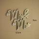 Love Wedding Proposal Acrylic Cake Insertion
