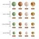 32 Pcsset Colorful Foam Ball Birthday Cake Decoration Multi-style Plug-in