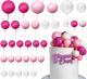 32 Pcsset Colorful Foam Ball Birthday Cake Decoration Multi-style Plug-in