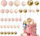 32 Pcsset Colorful Foam Ball Birthday Cake Decoration Multi-style Plug-in