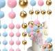 32 Pcsset Colorful Foam Ball Birthday Cake Decoration Multi-style Plug-in