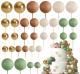 32 Pcsset Colorful Foam Ball Birthday Cake Decoration Multi-style Plug-in