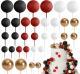 32 Pcsset Colorful Foam Ball Birthday Cake Decoration Multi-style Plug-in