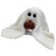 Ghost With Pumpkin Pillow Cute PP Cotton Stuffed Ghost Throw Pillow For Festive Party Haunted House Decor