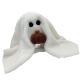 Ghost With Pumpkin Pillow Cute PP Cotton Stuffed Ghost Throw Pillow For Festive Party Haunted House Decor