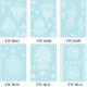 Glow In The Dark Henna Tattoo Stickers  Intricate Lace Hand & Arm Designs For Halloween Christmas Parties  Light Up Your Party