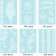 Glow In The Dark Henna Tattoo Stickers  Intricate Lace Hand & Arm Designs For Halloween Christmas Parties  Light Up Your Party