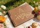 Happy Birthday Wooden Cover Spiral Guest Book