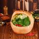 Natural Root Carving Wooden Handmade Fruit Basket