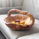 Natural Root Carving Wooden Handmade Fruit Basket