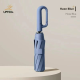 Ring buckle automatic umbrella-10 bones-beige white-glass fiber + paint iron frame-1 - Option1