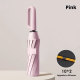 Ring buckle automatic umbrella-10 bones-beige white-glass fiber + paint iron frame-1 - Option1