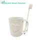 Simple caring brushing cup-milk coffee color-PP-490ml-1 piece - Option1