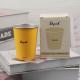 Straight drinking cup-304 stainless steel-black-350ml-2 pieces - Option1