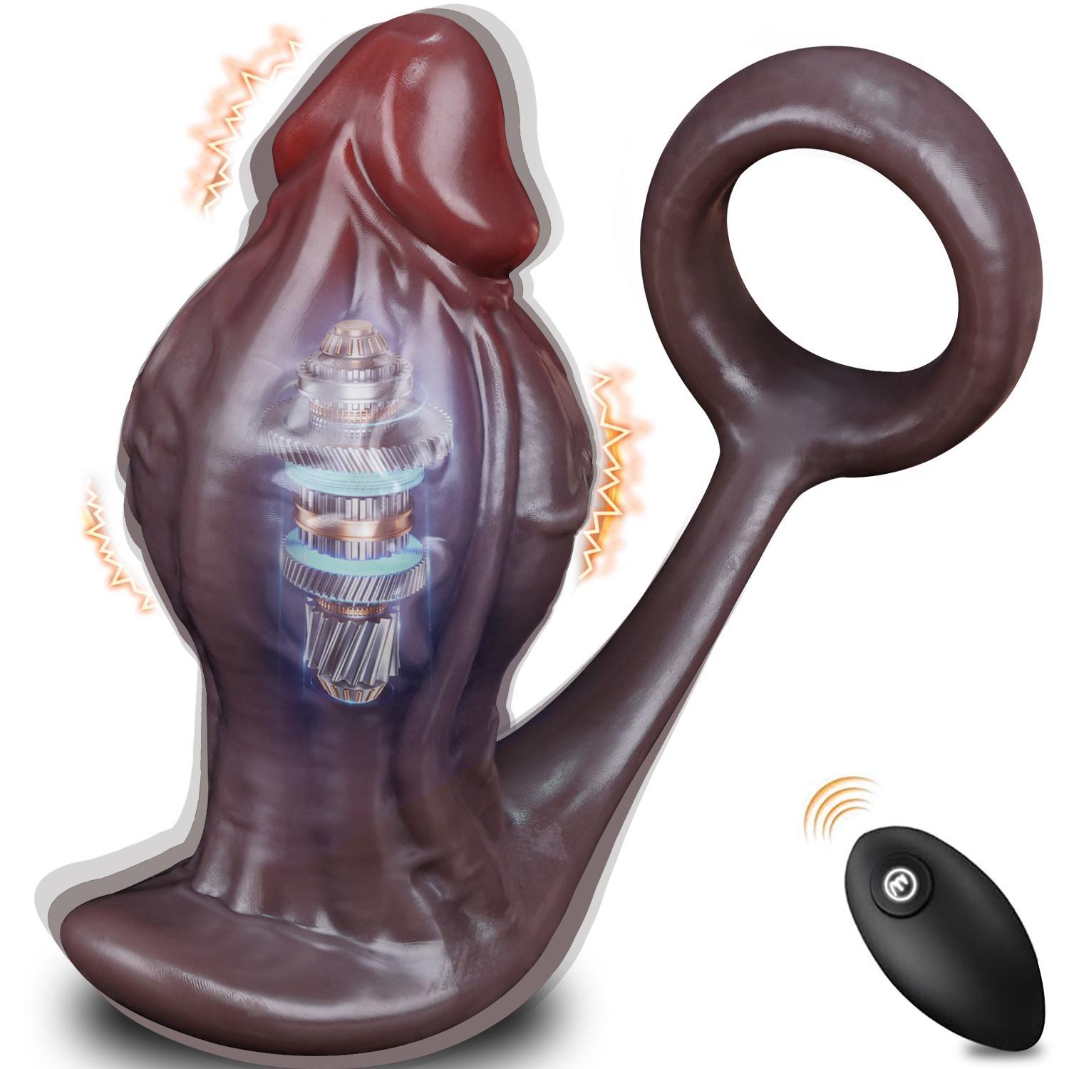Contoured Alien Expander With Deep-Rumble Vibration
