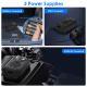 2 Pack Under Hood Ultrasonic Rodent Repeller Rodent Control Deterrent Chaser Blocker For Vehicle Indoor With Strobe Light 3 Power Supplies