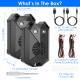 2 Pack Under Hood Ultrasonic Rodent Repeller Rodent Control Deterrent Chaser Blocker For Vehicle Indoor With Strobe Light 3 Power Supplies