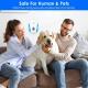 6 Packs Ultrasonic Pest Repellers Electric Plug-In Indoor Pest Control Mouse Repellent Chaser Deterrent Rodent Chaser With 2 Modes For Home Kitchen Office Warehouse Hotel