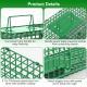Live Animal Cage Trap For Animals Humane Galvanized Iron Trap Cage For Raccoons Armadillos Foxes Opossums Muskrats Beavers 26in 32in 40in Size Options Green
