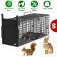 Live Animal Cage Trap For Animals Humane Galvanized Iron Trap Cage For Raccoons Armadillos Foxes Opossums Muskrats Beavers 26in 32in 40in Size Options