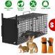 Live Animal Cage Trap For Animals Humane Galvanized Iron Trap Cage For Raccoons Armadillos Foxes Opossums Muskrats Beavers 26in 32in 40in Size Options