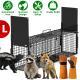 Live Animal Cage Trap For Animals Humane Galvanized Iron Trap Cage For Raccoons Armadillos Foxes Opossums Muskrats Beavers 26in 32in 40in Size Options