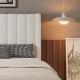 Upholstered Bed, 4ft6 Double Bed 135x190cm, Storage Bed, Soft Backrest, 4 Drawers With Pulleys, With Bed Slats, For Adults & Teenagers, Velvet, Beige