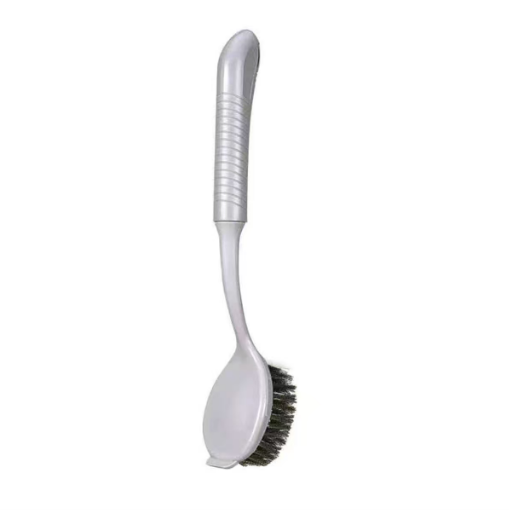 Long-handled pot brush-gray-pp-1 piece - Option1