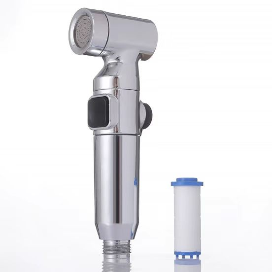 Filter and rinse spray gun-Silver-ABS-1 pc - Option1