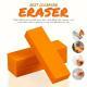 Stainless Steel Decontamination Scratch Eraser,Magical Rust Eraser Stainless Steel Stain Remover, Rubber Rust Cleaning Eraser For Kitchen, Bathroom, Household Orange Colour