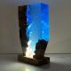 Solid Wood And Resin Ornament Diver Duo Ocean-themed With A Cozy Ambiance