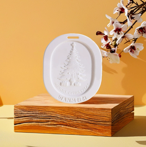 Wardrobe aroma pendant-random fragrance-white-magnetic strip-1 piece - Option1