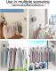 Retractable Clothesline - Portable Heavy Duty Indoor And Outdoor Washing Line - Wall Mounted Drying Rack Clothing Line  Retracting Hanging  Lock To Prevent Sagging