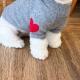 Autumn And Winter Fleece-lined Love Sweater Thick Warm Clothes