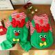Christmas Pet Dogs Cats Coats Dress Up Costume Elk Pocket Sweatshirt Teddy Bichon Puppy Kitten Vest Xmas Warmer Pets Clothes