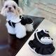 Pet Dog Cat Clothes Cotton-padded Clothes Traction Clothes