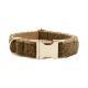 Brown Pet Supplies Hand Holding Rope Pet Necklet Set