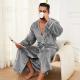 Fashion Mens Flannel Bathrobe Pajamas Women