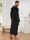 Fashion Mens Flannel Bathrobe Pajamas Women
