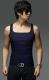 Mens Square Collar Vest