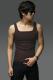 Mens Square Collar Vest