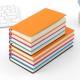 A6 Soft Leather Notebook-Blue-1 Pack-Bag - Option1