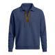 Mens Fashion Solid-Color Long-Sleeve Loose-Fit Sweatshirt
