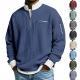 Mens Sports Zip-Up Long-Sleeve Sweatshirt