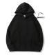 Loose-fitting Versatile Drawstring Casual Hooded Sweatshirt For Fall And Winter