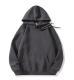 Loose-fitting Versatile Drawstring Casual Hooded Sweatshirt For Fall And Winter
