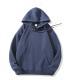 Loose-fitting Versatile Drawstring Casual Hooded Sweatshirt For Fall And Winter