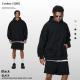 Mens Relaxed American-Style Hooded Casual Sweatshirt